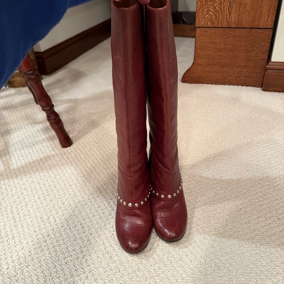 BCBGeneration Brown Leather Boots - Picture 6 of 12
